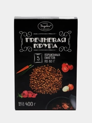 Крупа гречневая Эндакси, 5 пакетов по 80 г