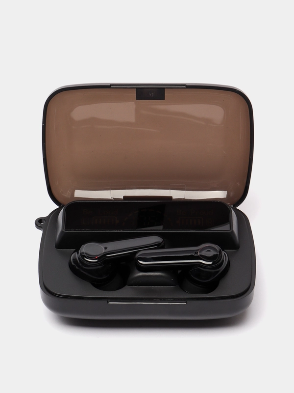 Беспроводные наушники TWS M19, Bluetooth, с powerbank и фонариком