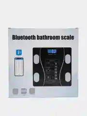 Белый умные весы Bluetooth, напольные