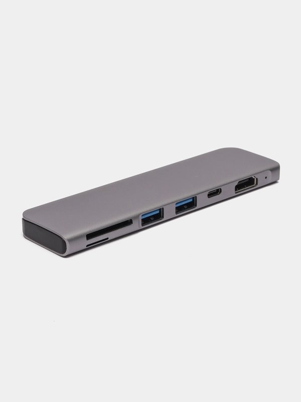 Адаптер для MacBook Pro/Air, USB 3.0, Type-C, HDMI 4K, TF SD Reader