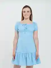 Женское летнее платье, со спущенными плечами