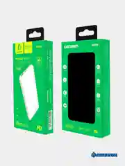 Белый внешний аккумулятор Power Bank DP08 Denmen 10000 mAh