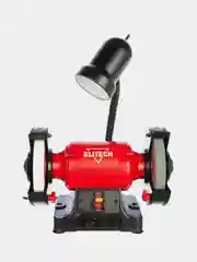 Станок точильный точило Elitech СТ 300С, 300 Вт, 2850об/мин, LЕD лампа, 8.8 кг