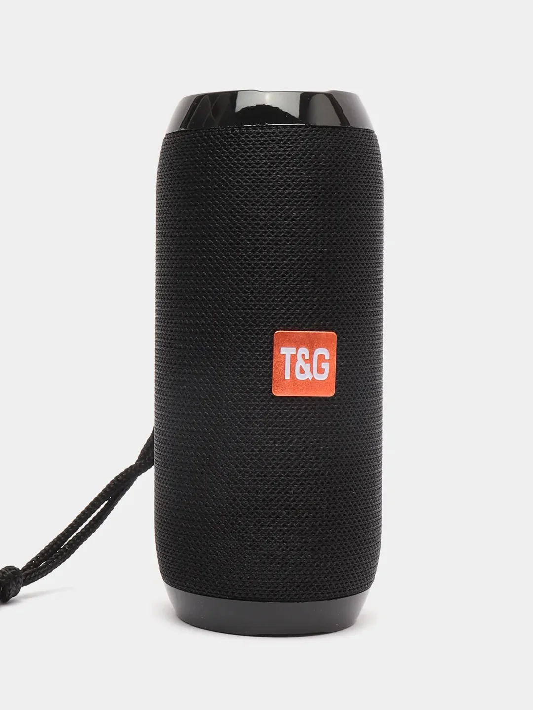 Черный беспроводная портативная Bluetooth колонка TG117