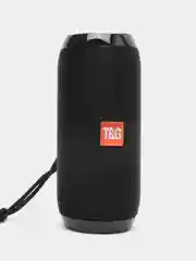 Черный беспроводная портативная Bluetooth колонка TG117