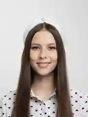 Белый ободок для волос с узелком, атласный