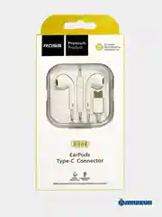 Наушники с микрофоном ROSS, Type-C, microUSB, Lighting