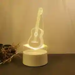 Вишнёвый светодиодный 3D ночник