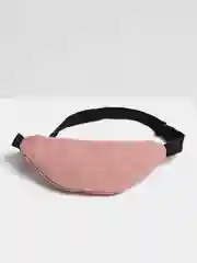 Розовый поясная сумка, вельветовая, унисекс