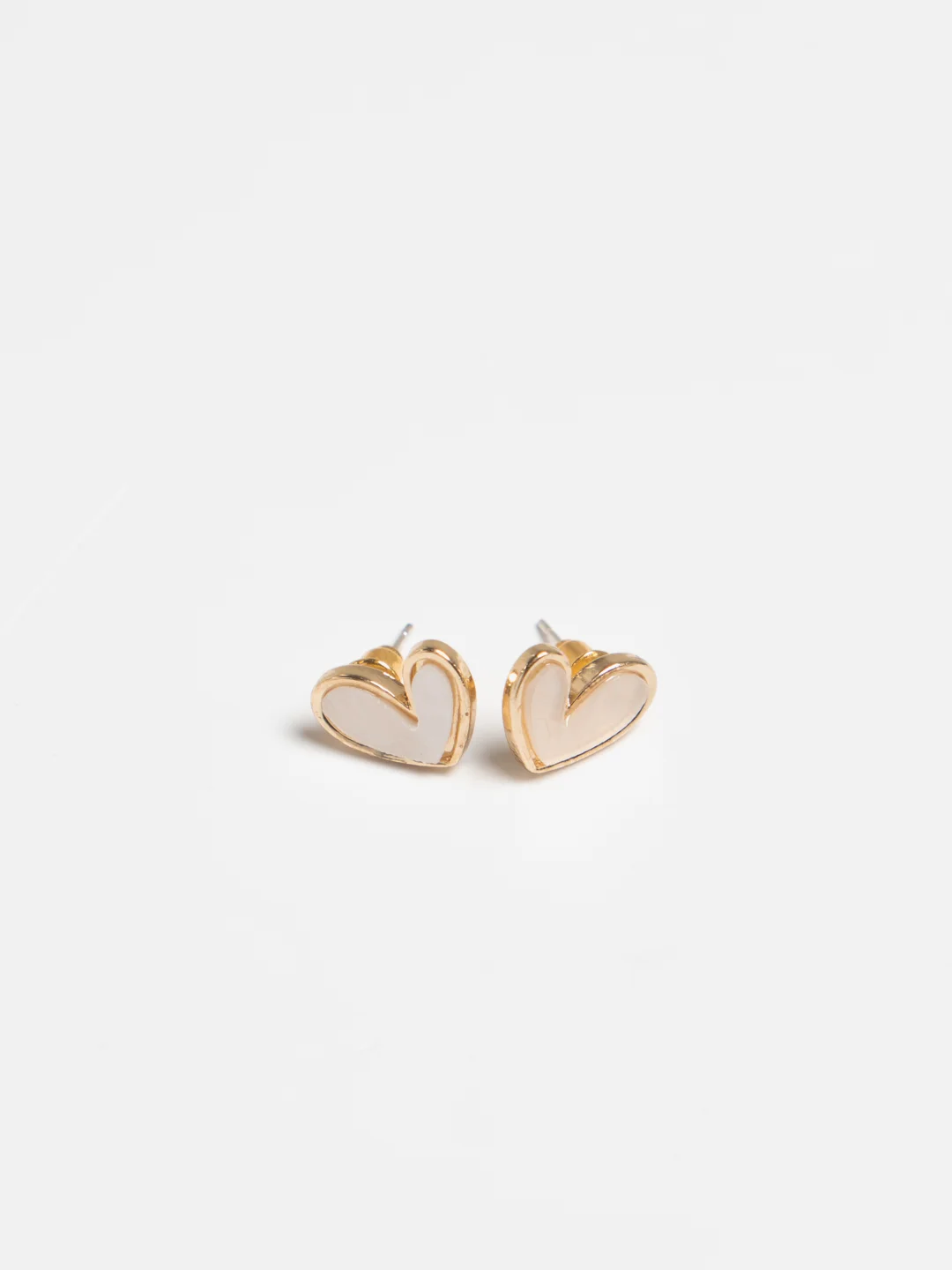 Коралловый серьги-гвоздики женские