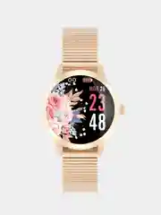 Золотой женские смарт часы Smart Watch King Wear LW07