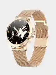 Золотой женские смарт часы Smart Watch King Wear LW07