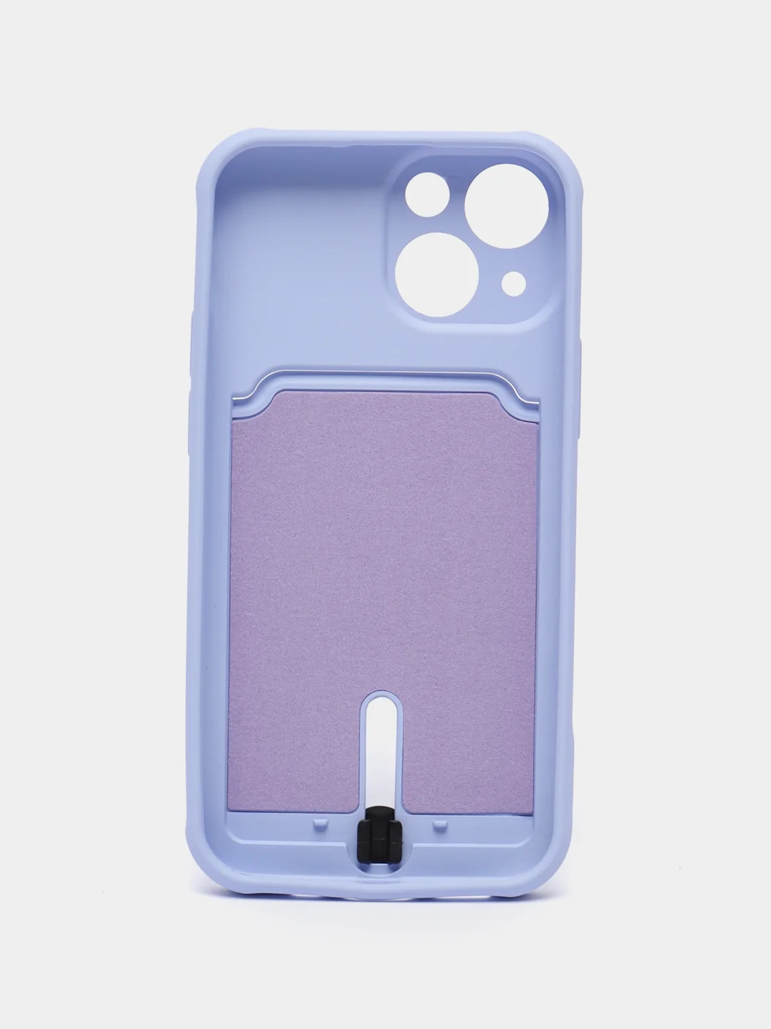 Небесно-голубой чехол для iPhone 14, 13, 12, 11 Pro Max, XS/X, XR, 7 / 8, Plus с карманом для карт