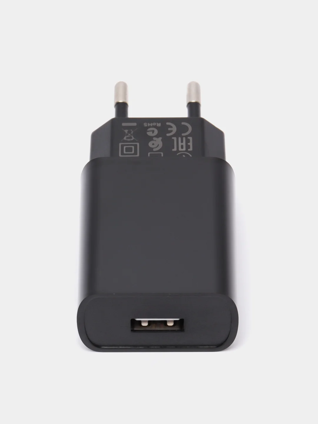 Черный сетевое зарядное устройство GFPower GF20T, USB, 5 В, 2.1 А, с кабелем Type-C