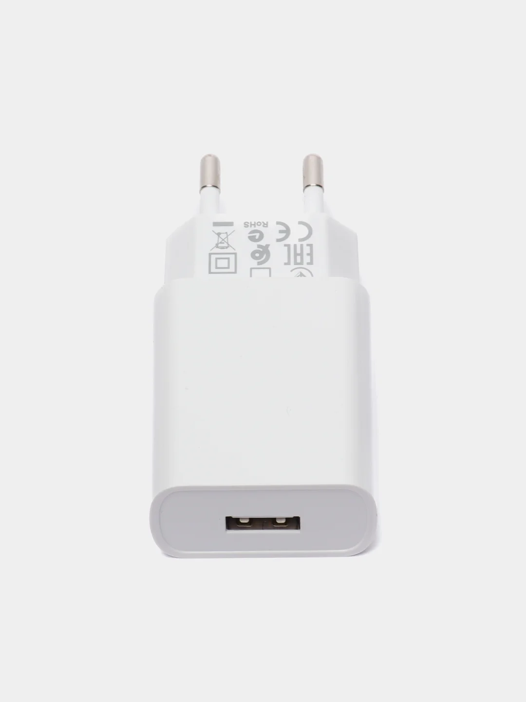 Сетевое зарядное устройство GFPower GF20L, USB (5В / 2.1А), кабель Lightning, белый