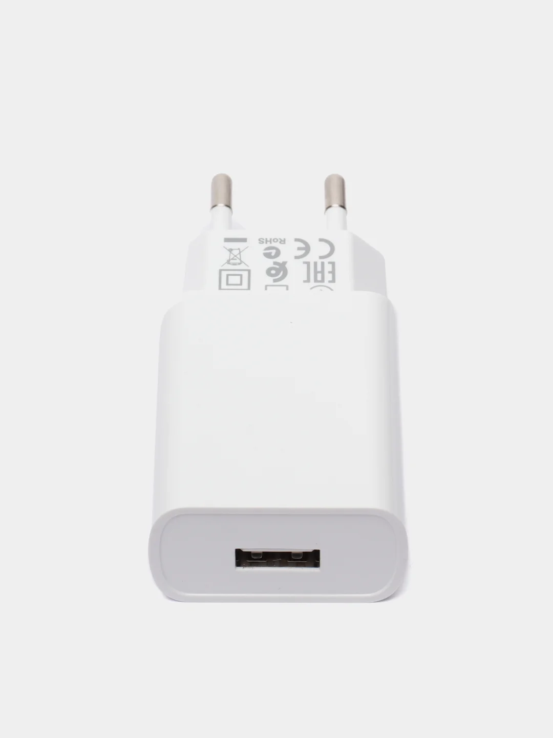 Белый сетевое зарядное устройство GFPower GF20T, USB, 5 В, 2.1 А, с кабелем Type-C
