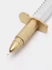 Бежевый ручка "Оружие"