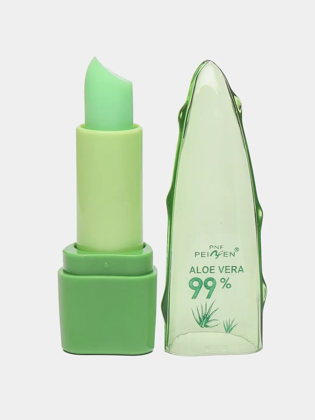 Салатовый гигиеническая помада (бальзам для губ алое) Aloe Vera (алоэ вера) 99%