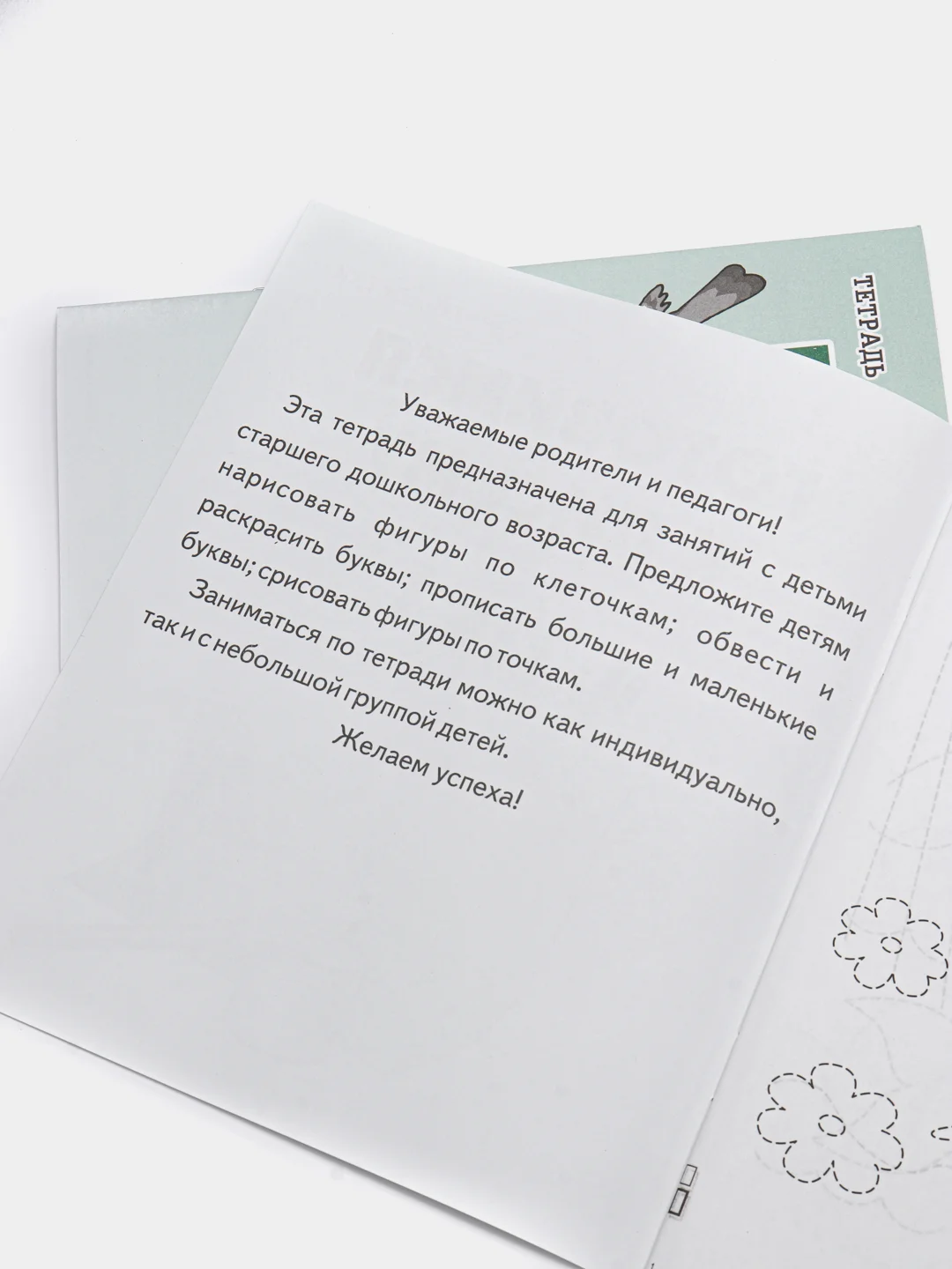 Рабочие тетради дошкольника 1,2 часть(комплект) Готовимся к письму/Бурдина