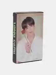 Бордовый карточки K-POP BTS, 30 штук