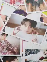 Бордовый карточки K-POP BTS, 30 штук