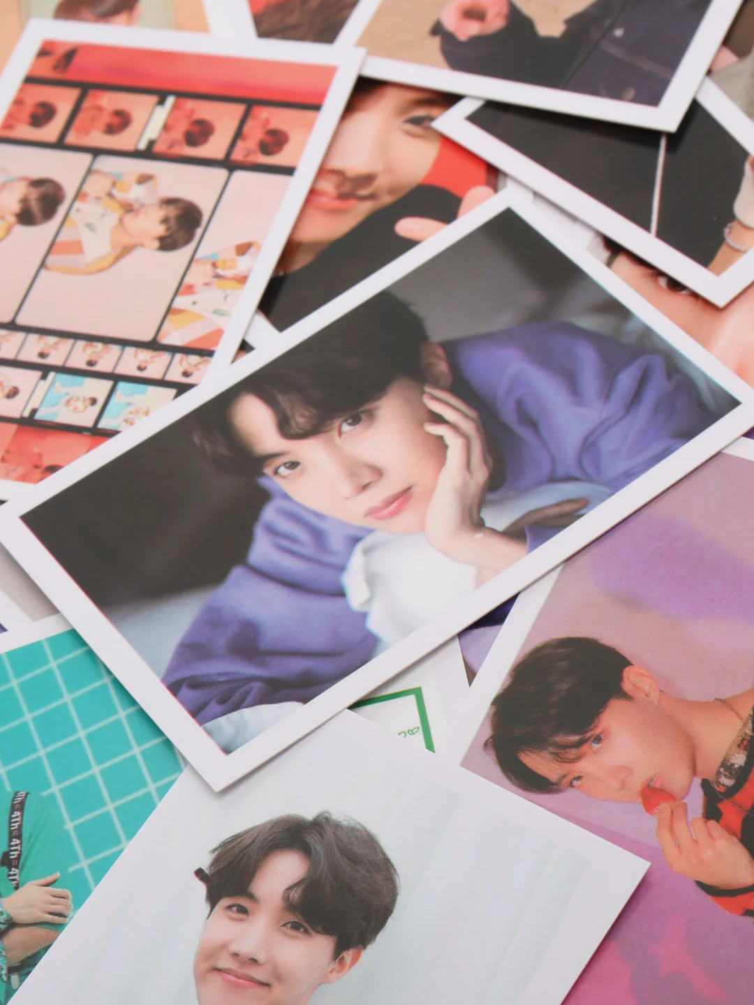 Фиолетовый карточки K-POP BTS, 30 штук