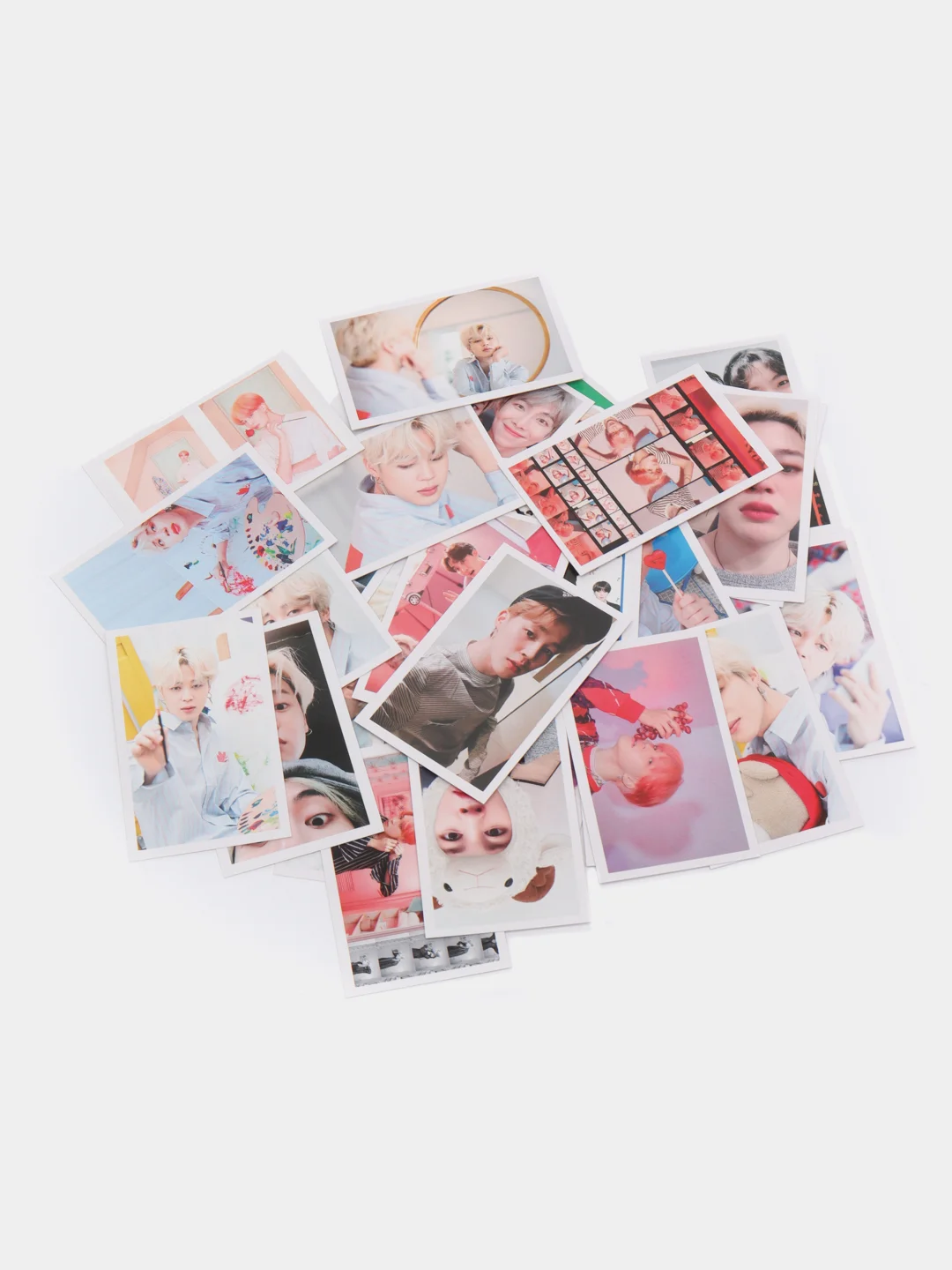 Хром карточки K-POP BTS, 30 штук