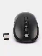 Perfeo мышь беспроводная оптическая, "No name-1", 1600DPI, USB, чёрная