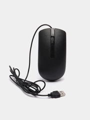 Мышь оптическая Perfeo "NO NAME-3", 3 кнопки, USB, чёрная