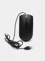 Мышь оптическая Perfeo "NO NAME-3", 3 кнопки, USB, чёрная