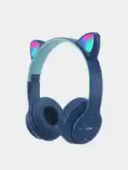 Беспроводные детские наушники Cat Ear P47M со светящимися ушками