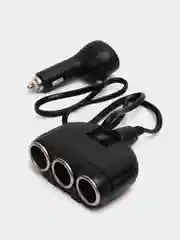 Разветвитель гнезда прикуривателя Olesson 1634 3 гнезда 1 USB, зарядка для любого авто