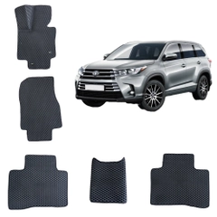 Автомобильные 3D-коврики EVA для Toyota Highlander 3 / Тойота Хайлендер 3 поколение