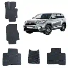 Автомобильные 3D-коврики EVA для Toyota Highlander 3 / Тойота Хайлендер 3 поколение