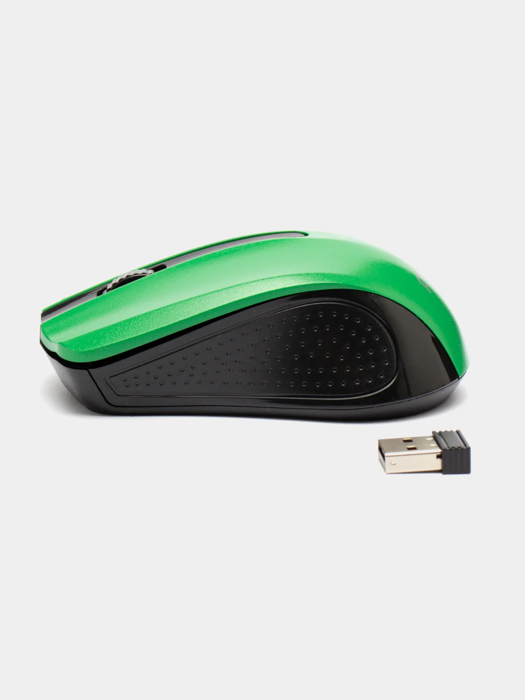 Зеленый мышь беспроводная оптическая Perfeo "Rainbow",  USB