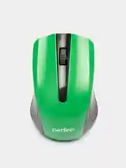 Зеленый мышь беспроводная оптическая Perfeo "Rainbow",  USB