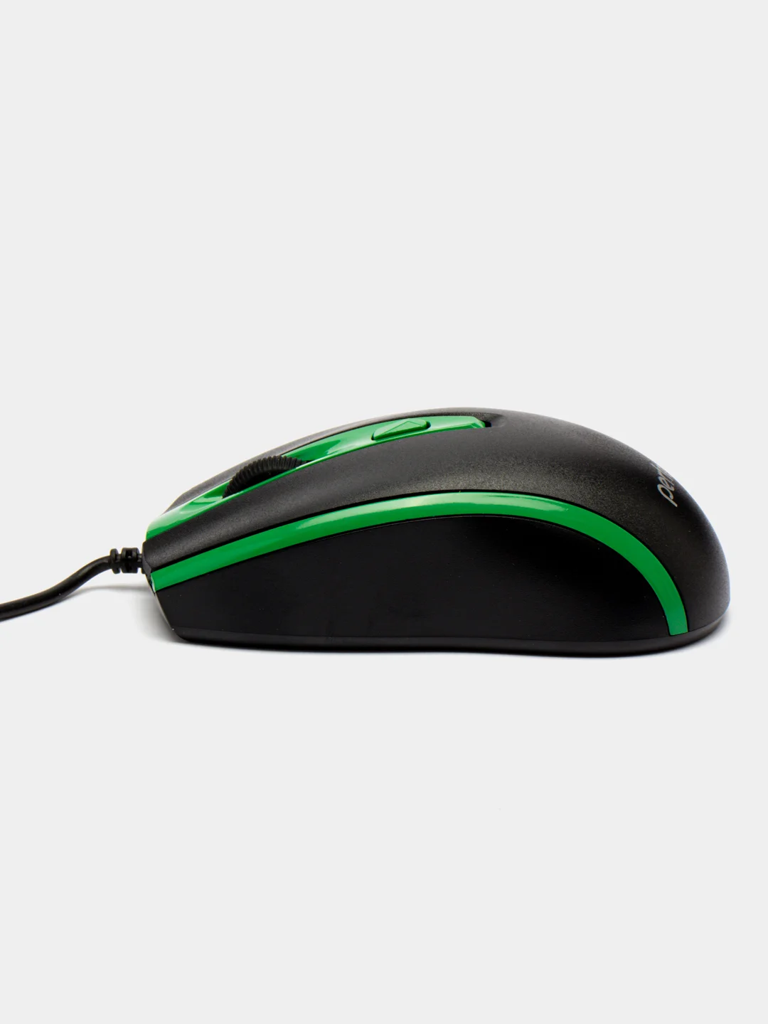 Зеленый мышь оптическая Perfeo "PROFIL", 4 кнопки, USB