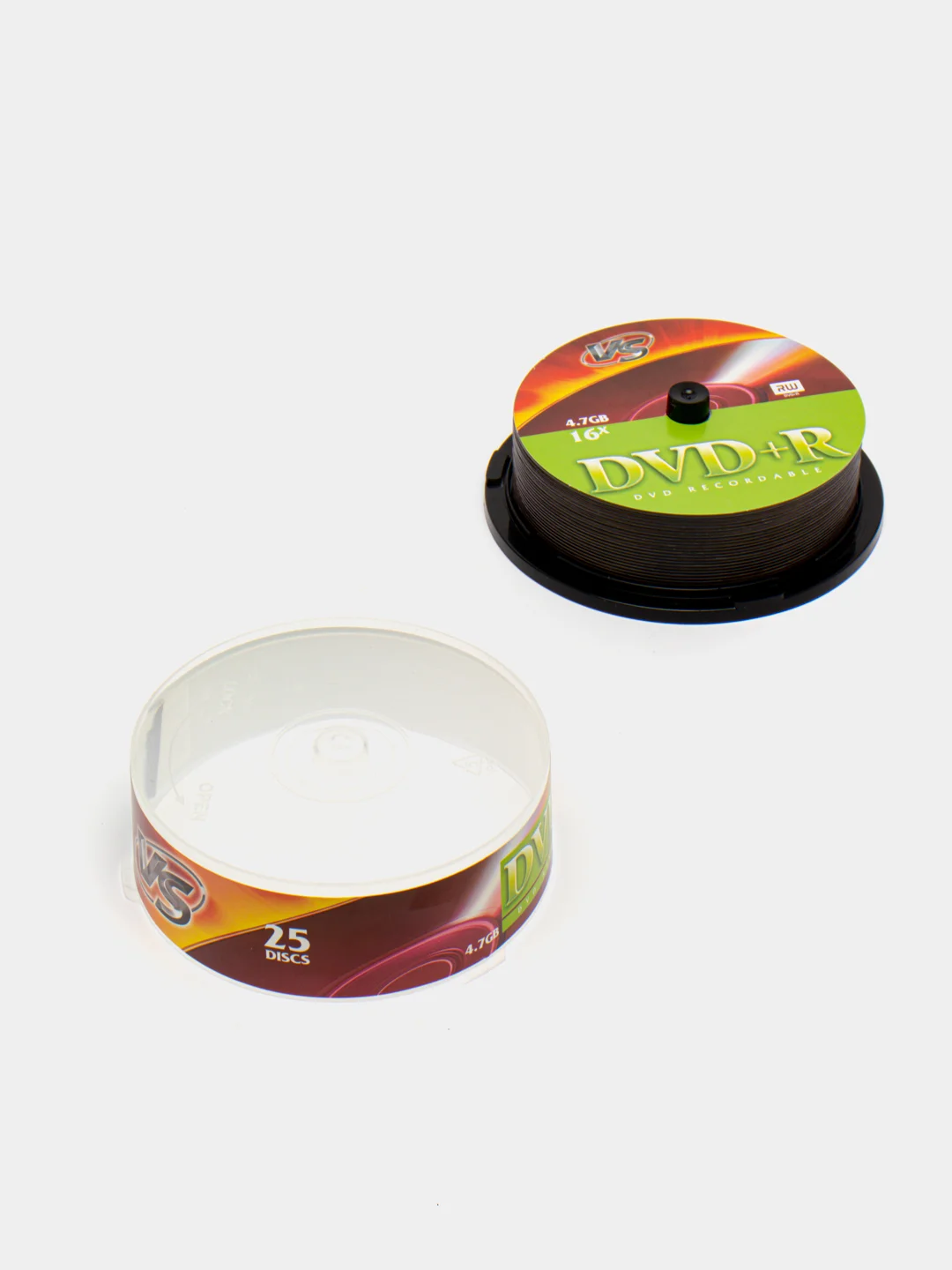 VS DVD+R 4,7 GB 16x CB, 10-25 штук