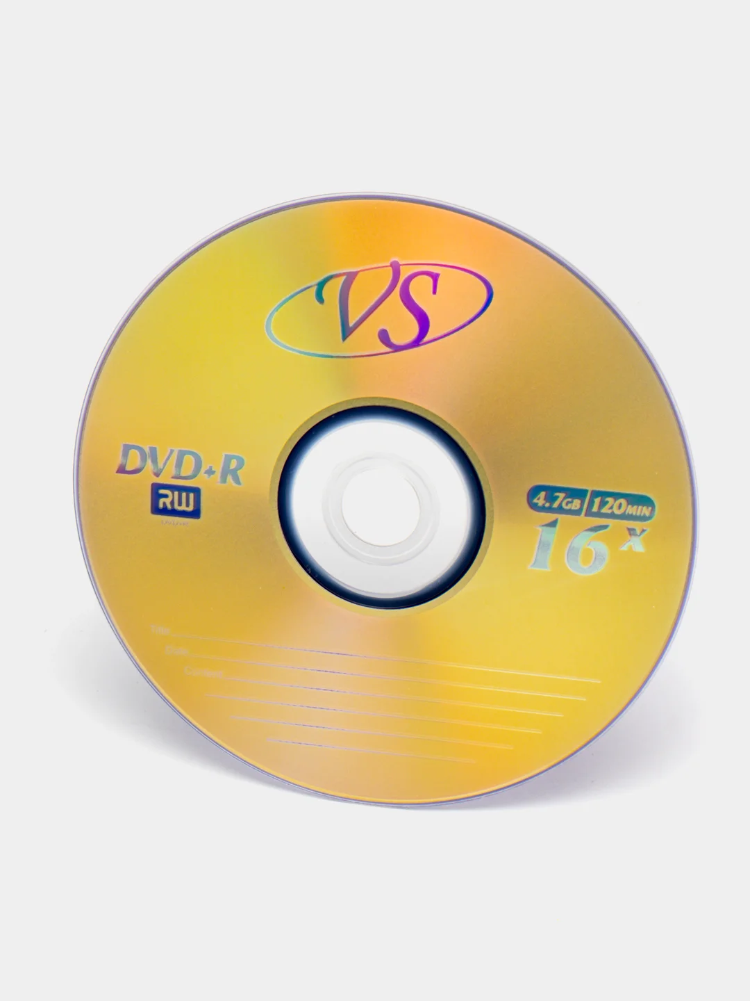 VS DVD+R 4,7 GB 16x CB, 10-25 штук