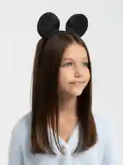 Черный ободок детский "Мышка"