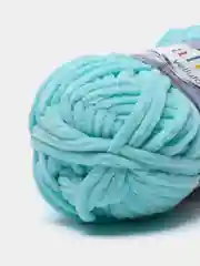 Мятный пряжа плюшевая Alize Velluto, 100% микрополиэстер, 100г, 68м, плюшевая, велюровая веллюто