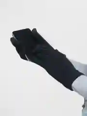 Черный перчатки сенсорные унисекс