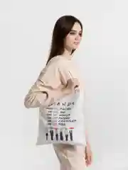 Сумка шоппер с принтом сериала "Друзья"