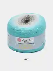 Бирюзовый пряжа YarnArt Flowers Alpaca, 80% акрил, 20% альпака, 250 г, 940 м, 1 моток