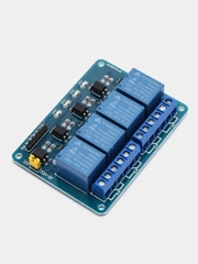 Модуль реле 4-канальный, 5V / 12V / 24V