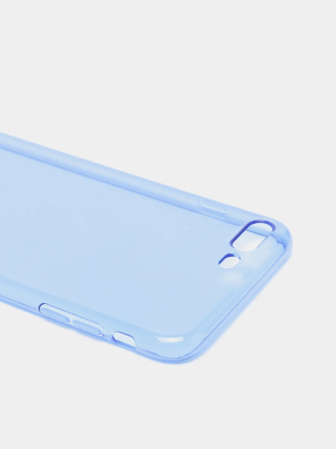 Синий чехол для iPhone 11, 12, 13, 7, 8, SE 2020, Plus, X, XS, XR, Max, Pro, mini, прозрачный