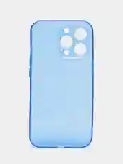 Синий чехол для iPhone 11, 12, 13, 7, 8, SE 2020, Plus, X, XS, XR, Max, Pro, mini, прозрачный