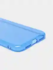Синий чехол для iPhone 11, 12, 13, 7, 8, SE 2020, Plus, X, XS, XR, Max, Pro, mini, прозрачный