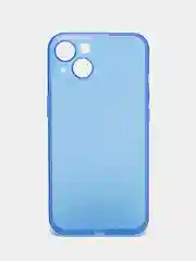 Синий чехол для iPhone 11, 12, 13, 7, 8, SE 2020, Plus, X, XS, XR, Max, Pro, mini, прозрачный