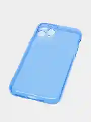 Синий чехол для iPhone 11, 12, 13, 7, 8, SE 2020, Plus, X, XS, XR, Max, Pro, mini, прозрачный